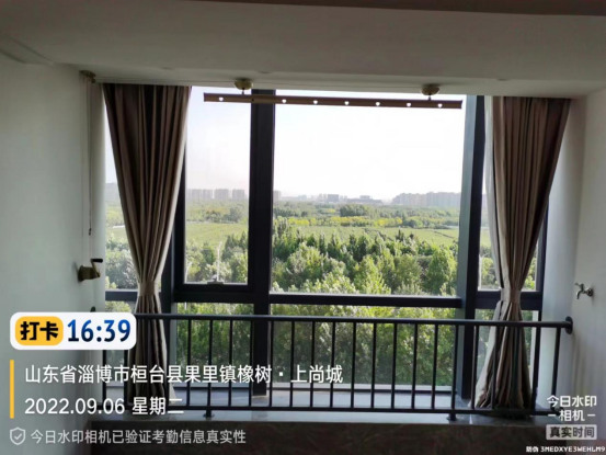 山东淄博恒台县公寓旅馆装置窗帘完毕即将营业 - 深圳市雅美家旅馆窗帘有限公司